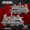 INFERNAL SMOKE MACHINE - INFERNAL EMPIRE - Bigusson - Druk 3D - White Angels