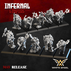 INFERNAL CENTAUR (EXTRA PACK) - Druk 3D - White Angels