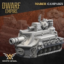 DWARF TANK - Bigusson - Druk 3D - White Angels