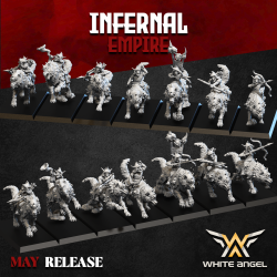 Infernal Goblin Arrow Wolf x 7 + cmd - Bigusson - Druk 3D - White Angels