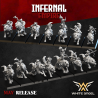 Infernal Goblin Arrow Wolf x 7 + cmd - Bigusson - Druk 3D - White Angels