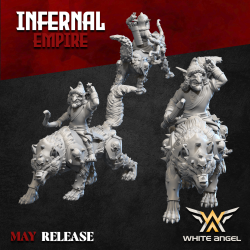 Infernal Goblin Arrow Wolf x 7 + cmd - Bigusson - Druk 3D - White Angels