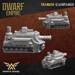 DWARF TANK - Bigusson - Druk 3D - White Angels