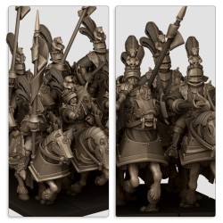 Sunland Fierce Claw Knights x7 +cmd - Druk 3d - Highlands Miniatures