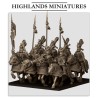 Sunland Fierce Claw Knights x7 +cmd - Druk 3d - Highlands Miniatures