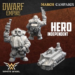 DWARF TANK - Bigusson - Druk 3D - White Angels