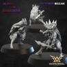 Daughters of the Shadow Realm x 10 - Bigusson - Druk 3D - White Angels