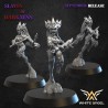 Daughters of the Shadow Realm x 10 - Bigusson - Druk 3D - White Angels