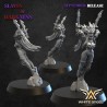 Daughters of the Shadow Realm x 10 - Bigusson - Druk 3D - White Angels