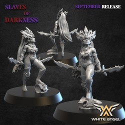 Daughters of the Shadow Realm x 10 - Bigusson - Druk 3D - White Angels