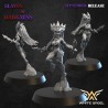 Daughters of the Shadow Realm x 10 - Bigusson - Druk 3D - White Angels