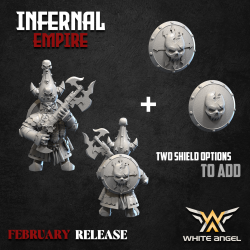 INFERNAL WHISTLE x 10 - Bigusson - Druk 3D - White Angels