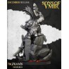 Dwarf Demonseeker Male Scenic Base - Bigusson - Highlands Miniatures