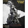 Dwarf Demonseeker Male Scenic Base - Bigusson - Highlands Miniatures