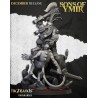 Dwarf Demonseeker Male Scenic Base - Bigusson - Highlands Miniatures