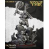 Dwarf Demonseeker Female Scenic Base - Bigusson - Highlands Miniatures
