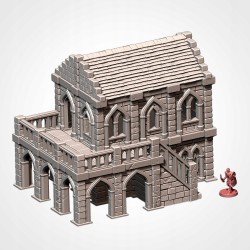MIDDLE EARTH TOWN 1 - Bigusson - druk 3d - Txarli Factory