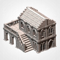 MIDDLE EARTH TOWN 1 - Bigusson - druk 3d - Txarli Factory