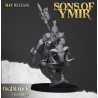 Mounted Dwarfs x7 + 3 cmd - Bigusson - Druk 3d - Highlands Miniatures