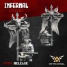 INFERNAL DESTRUCTOR LANCE x 10 - Bigusson - Druk 3D - White Angels