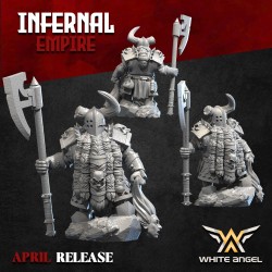 INFERNAL DESTRUCTOR LANCE x 10 - Bigusson - Druk 3D - White Angels