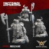 INFERNAL DESTRUCTOR LANCE x 10 - Bigusson - Druk 3D - White Angels