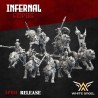 Infernal Goblin Wolf x 7 + cmd - Bigusson - Druk 3D - White Angels