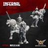Infernal Goblin Wolf x 7 + cmd - Bigusson - Druk 3D - White Angels