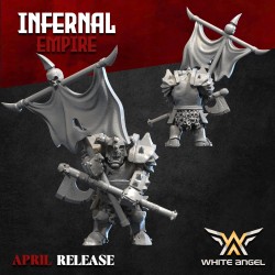 Infernal Heavy Orc x 7 + cmd - Bigusson - Druk 3D - White Angels