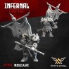 Infernal Heavy Orc x 7 + cmd - Bigusson - Druk 3D - White Angels