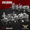 Infernal Heavy Orc x 7 + cmd - Bigusson - Druk 3D - White Angels
