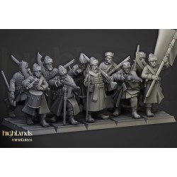 Harbor Streltsy x7 + x3 cmd | Bigusson miniatures