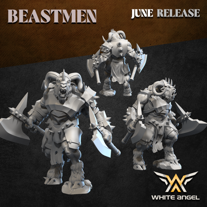 Heavy beast Warrior - White Angels Heavy beast Warrior - White Angels