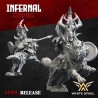 Infernal Goblin Commander Wolf - Bigusson - Druk 3D - White Angels