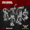 INFERNAL FIRE  x 10 - Bigusson - Druk 3D - White Angels