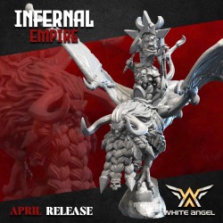 Infernal God Mounted - Bigusson - Druk 3D - White Angels
