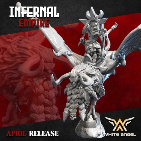 Infernal God Mounted - Bigusson - Druk 3D - White Angels