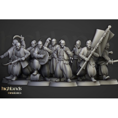 Harbor Cossacks - Highland Miniatures  | Bigusson miniatures