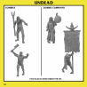 Zombies Unit UNDEAD- Monstrous Encounters - Druk 3d