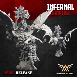 Infernal God Mounted - Bigusson - Druk 3D - White Angels
