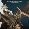 Aegean Elf Great Mage on Dragon - Bigusson - druk 3d - Highlands Miniatures