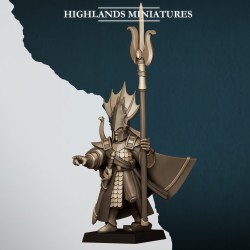 Aegean Elf Sea Lord - Bigusson - druk 3d - Highlands Miniatures