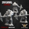Infernal Orc Slave x 7 + cmd - Bigusson - Druk 3D - White Angels