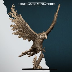 Aegean Fire Phoenix- Bigusson - druk 3d - Highlands Miniatures
