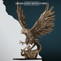 Aegean Ice Phoenix - Bigusson - druk 3d - Highlands Miniatures