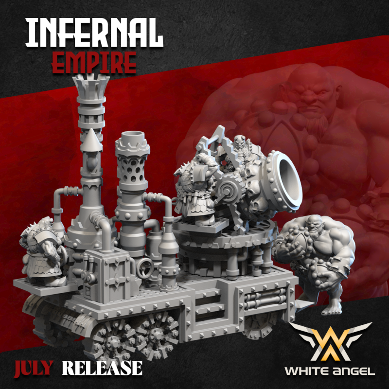 INFERNAL MORTAR - Infernal Empire |White Angels INFERNAL MORTAR - Infernal Empire |White Angels