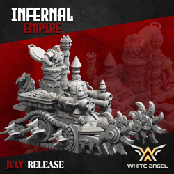 Infernal Demon Machine - Bigusson - Druk 3d - White Angels