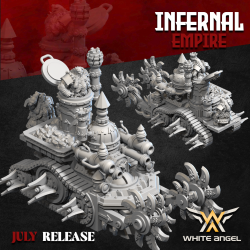 Infernal Demon Machine - Bigusson - Druk 3d - White Angels