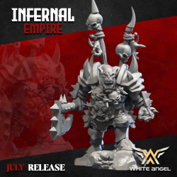Infernal orc commander  - Bigusson - Druk 3d - White Angels