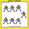 Goblin Wolf Riders Unit x 10 - Bigusson - Druk 3d - Monstrous Encounters